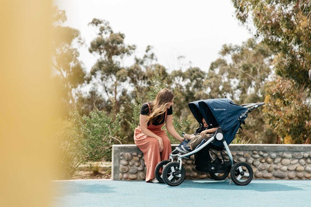 Bumbleride Wózek bliźniaczy Indie Twin Maritime Blue