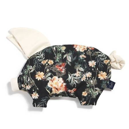 La Millou Velvet Collection Poduszka świnka Blooming Boutique Noir rafaello